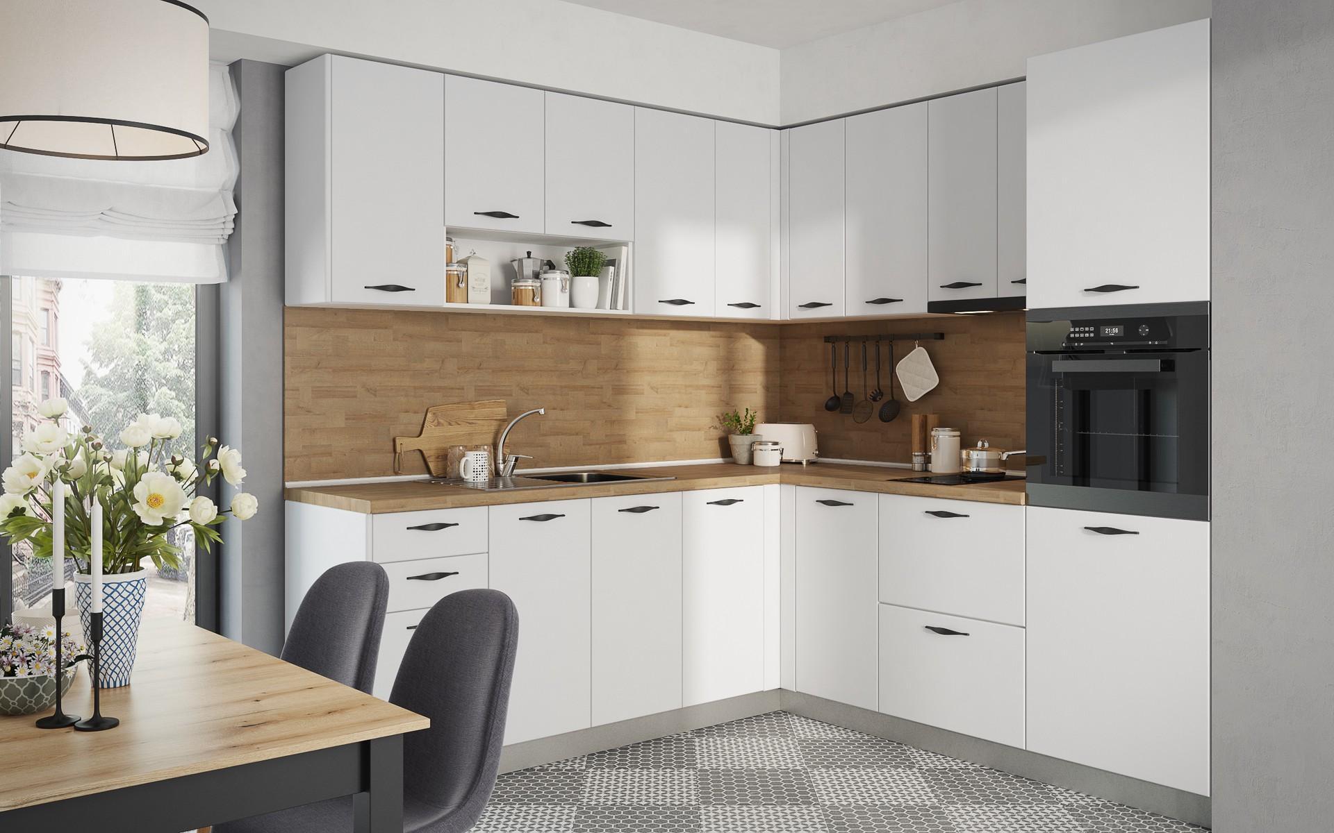 Kitchen cabinet Simon 05, white  3